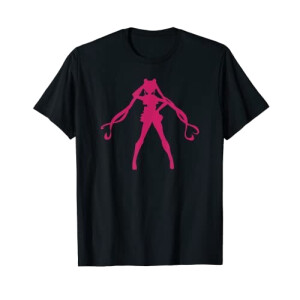 T-shirt Sailor Moon noir homme/femme