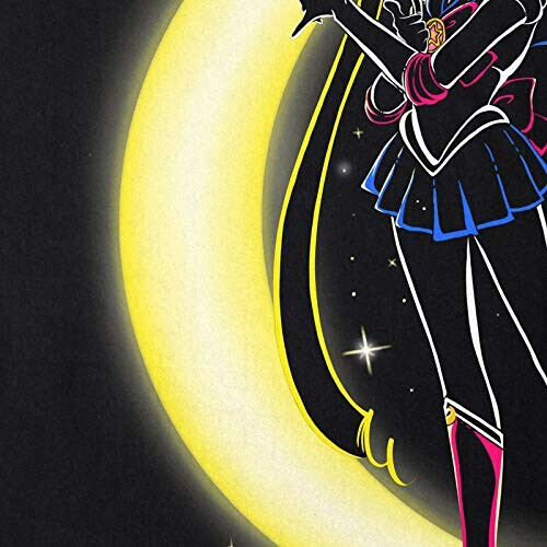 T-shirt Sailor Moon noir homme variant 0 