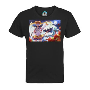 T-shirt Sailor Moon noir homme/femme