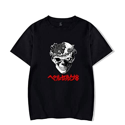 T-shirt Berserk black 1 homme/femme