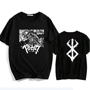 T-shirt Guts - Berserk - noir homme/femme