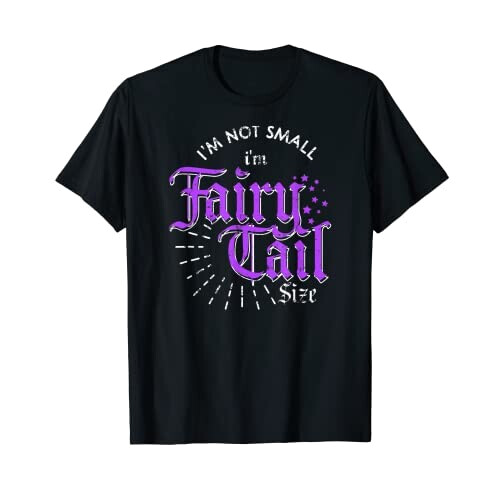 T-shirt Fairy Tail noir homme/femme