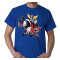 T-shirt Goldorak bleu homme/femme - miniature variant 3