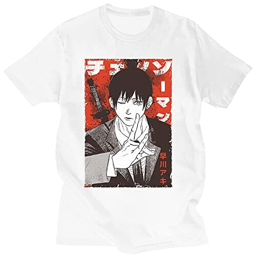 T-shirt Denji, Aki, Power - Chainsaw Man - #06 homme/femme