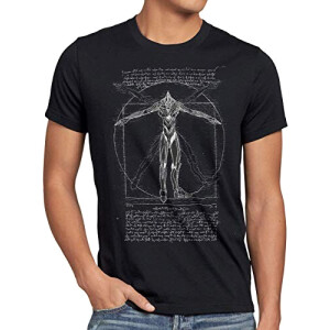 T-shirt Evangelion noir homme