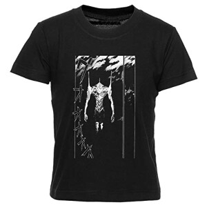 T-shirt Evangelion noir fille/garçon