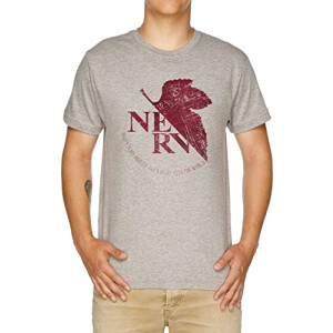 T-shirt NERV - Evangelion - gris homme