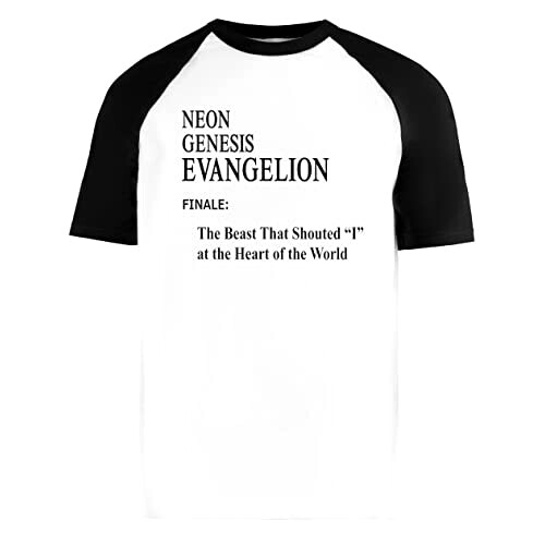 T-shirt Evangelion blanc homme/femme