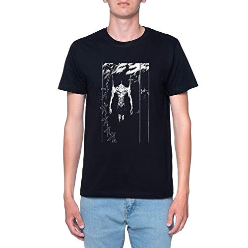 T-shirt Evangelion noir homme
