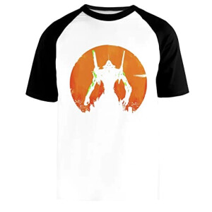 T-shirt Evangelion blanc homme/femme