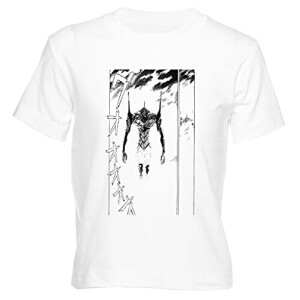 T-shirt Evangelion blanc fille/garçon