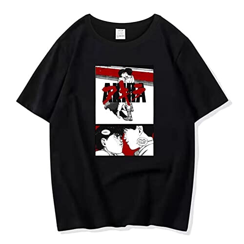 T-shirt Akira noir homme/femme