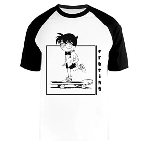 T-shirt Détective Conan blanc homme/femme