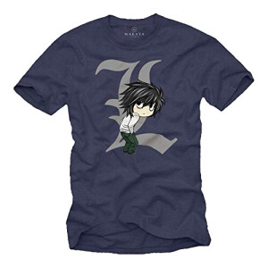 T-shirt Ryuk - Death Note - bleu homme