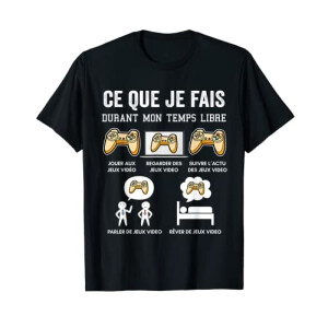 T-shirt Death Note noir homme/femme