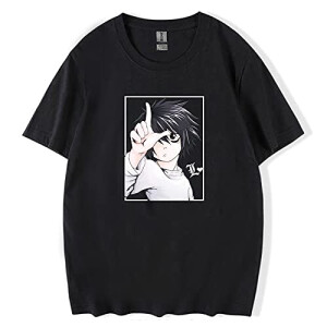 T-shirt Death Note noir homme/femme