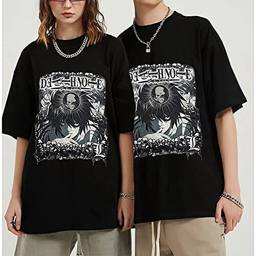 T-shirt Death Note 1 homme/femme variant 1 