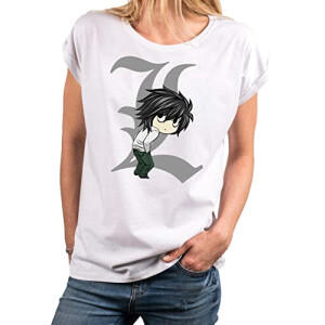 T-shirt Ryuk - Death Note - blanc femme