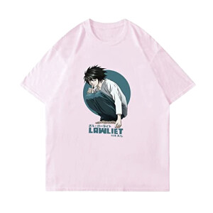 T-shirt Death Note rose homme/femme