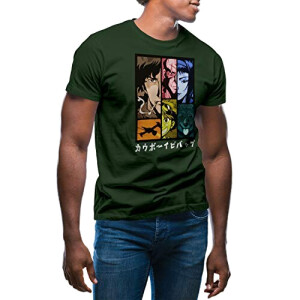 T-shirt Cowboy Bebop military green homme