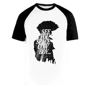 T-shirt Cowboy Bebop blanc homme/femme