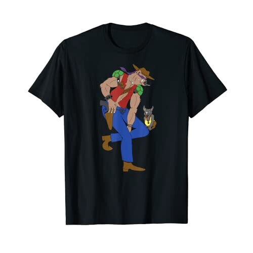 T-shirt Cowboy Bebop noir homme/femme