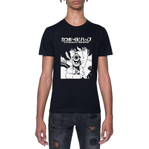 T-shirt Spike Spiegel - Cowboy Bebop - noir homme