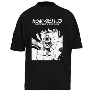 T-shirt Spike Spiegel - Cowboy Bebop - noir homme/femme