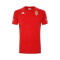 T-shirt AS Monaco rouge, blanc garçon - miniature