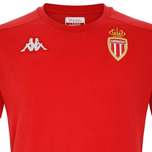 T-shirt AS Monaco rouge, blanc garçon variant 2 