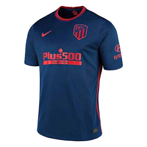 T-shirt Atletico de Madrid coastal blue/(sport red) (full sponsor) homme