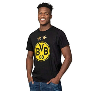 T-shirt BV Borussia Dortmund noir-jaune homme/femme