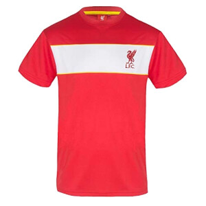 T-shirt Liverpool FC rouge/rayure blanche homme