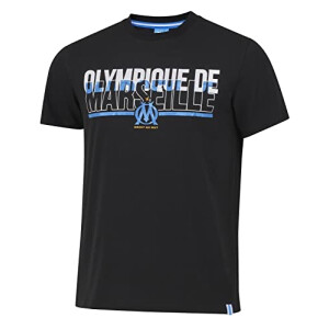 T-shirt Olympique de Marseille noir homme