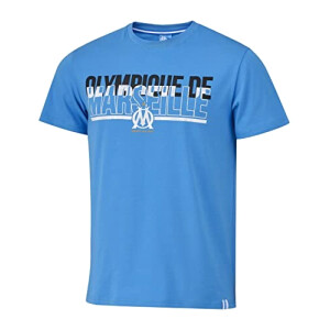 T-shirt Olympique de Marseille bleu fille/garçon