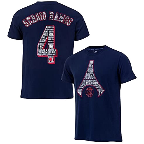 T-shirt PSG bleu homme/femme variant 2 