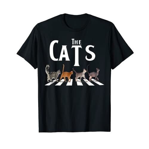 T-shirt Chat noir homme/femme