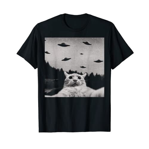 T-shirt Chat noir homme/femme