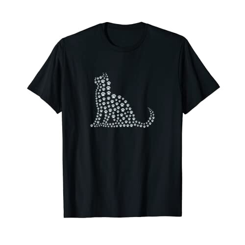 T-shirt Chat noir homme/femme