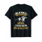 T-shirt Cheval noir femme - miniature