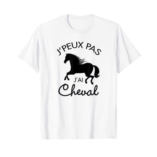 T-shirt Cheval blanc homme/femme