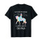 T-shirt Cheval noir fille - miniature