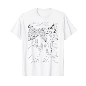 T-shirt Cheval blanc homme/femme