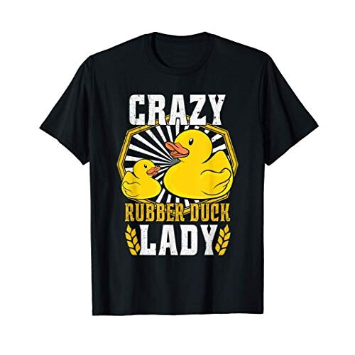 T-shirt Canard noir homme/femme