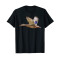 T-shirt Canard noir homme/femme - miniature