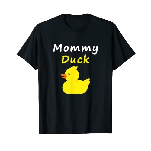 T-shirt Canard noir homme/femme