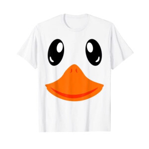 T-shirt Canard blanc homme/femme