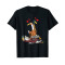 T-shirt Canard noir homme/femme - miniature