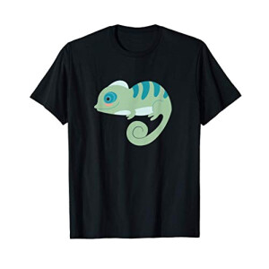 T-shirt Caméléon bleu homme/femme