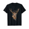 T-shirt Cerf noir homme - miniature